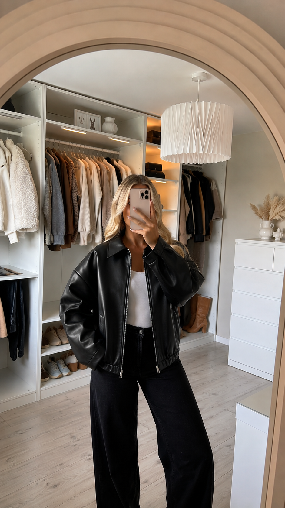 ZOE - LEDERJACKE