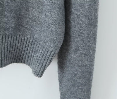 ELLA - KAPUZEN STRICKJACKE