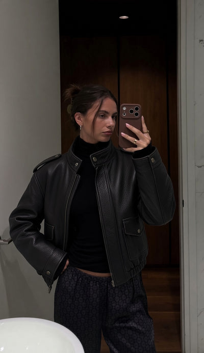 MIRA - LEDERJACKE